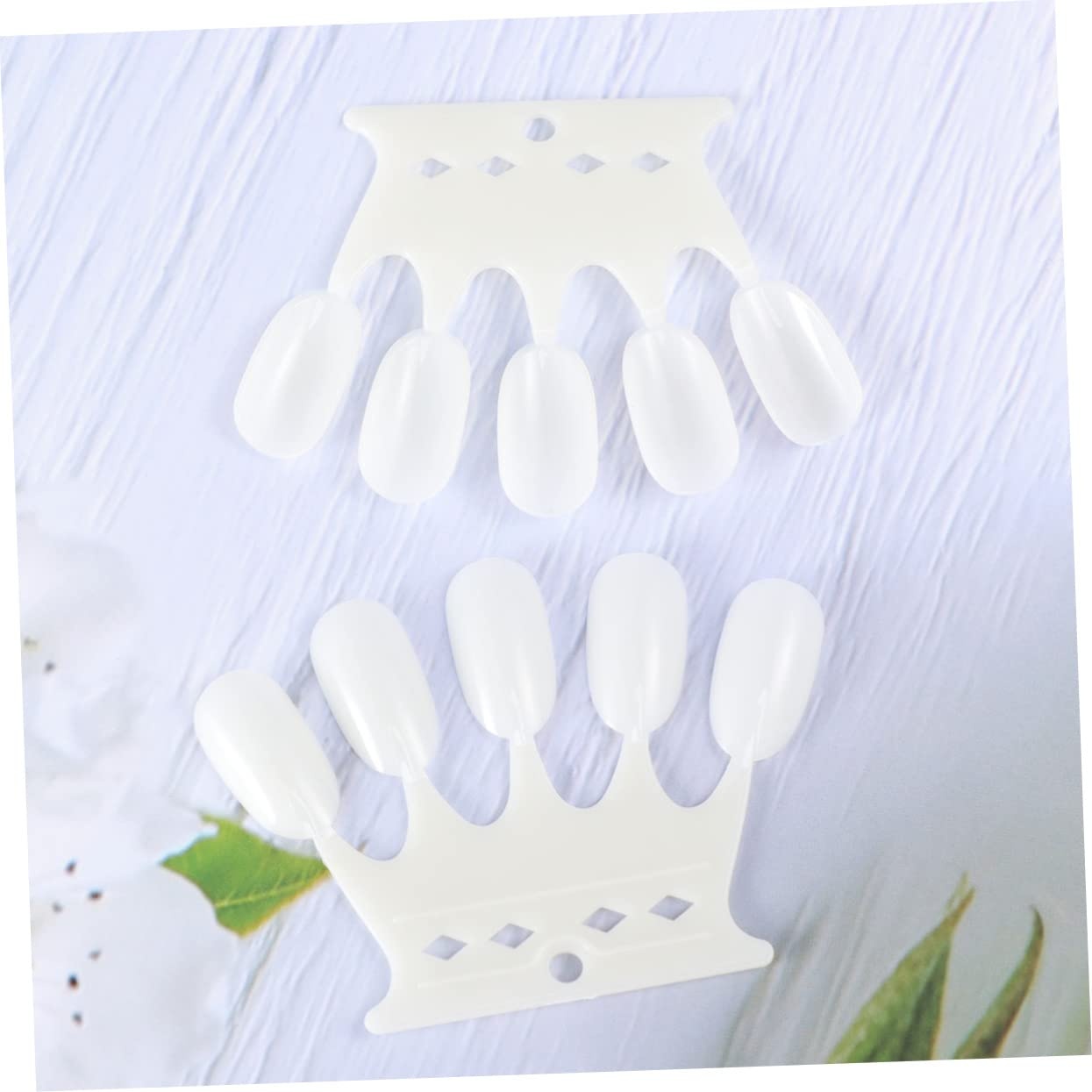 image:image3 sets Manicure Nail Tools Display Boards Natural Color Nail Art Practice Sticks Nail Polish Color Display Women Shop Distinctive Exhibition ModelSize 1x3pcs