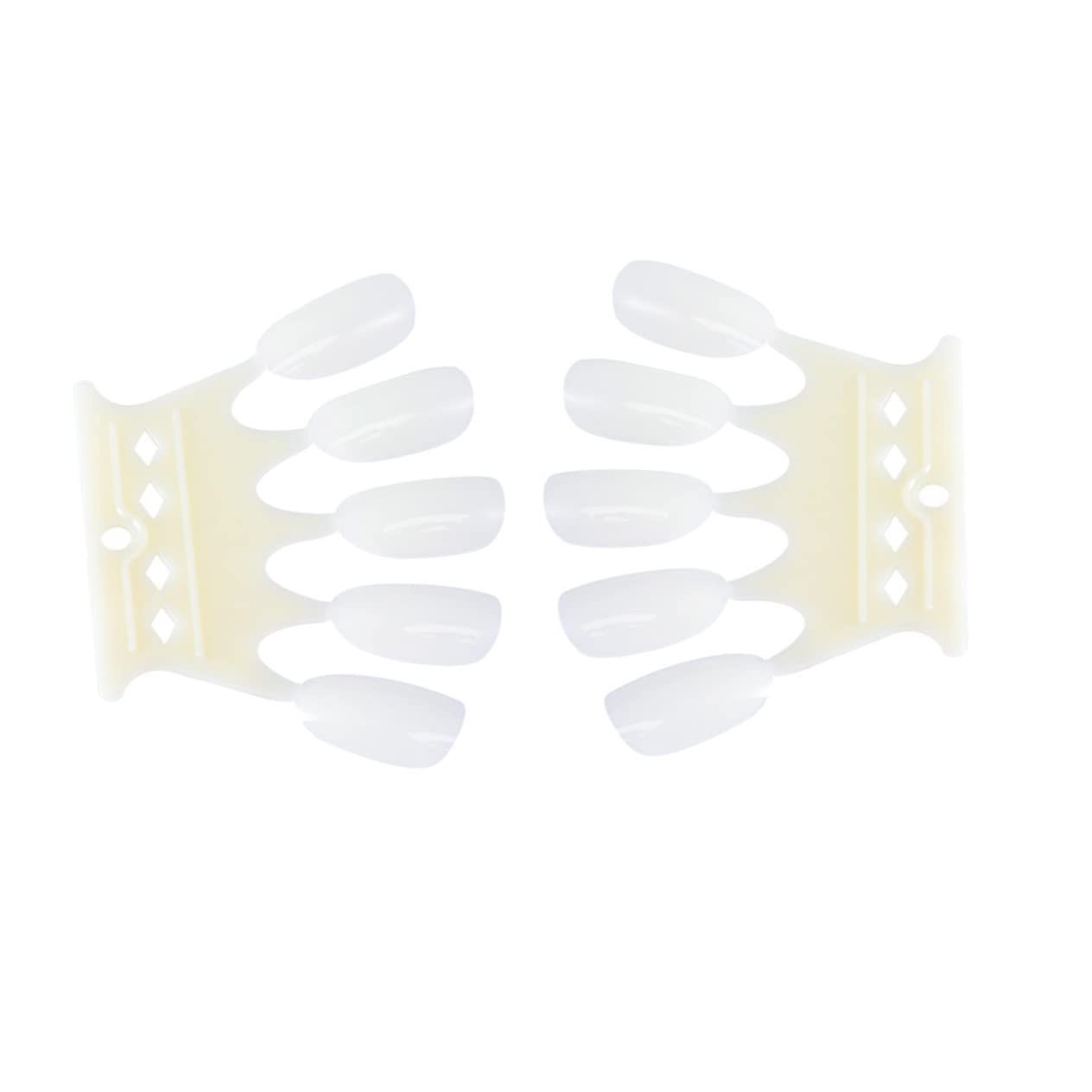 image:image3 sets Manicure Nail Tools Display Boards Natural Color Nail Art Practice Sticks Nail Polish Color Display Women Shop Distinctive Exhibition ModelSize 1x3pcs