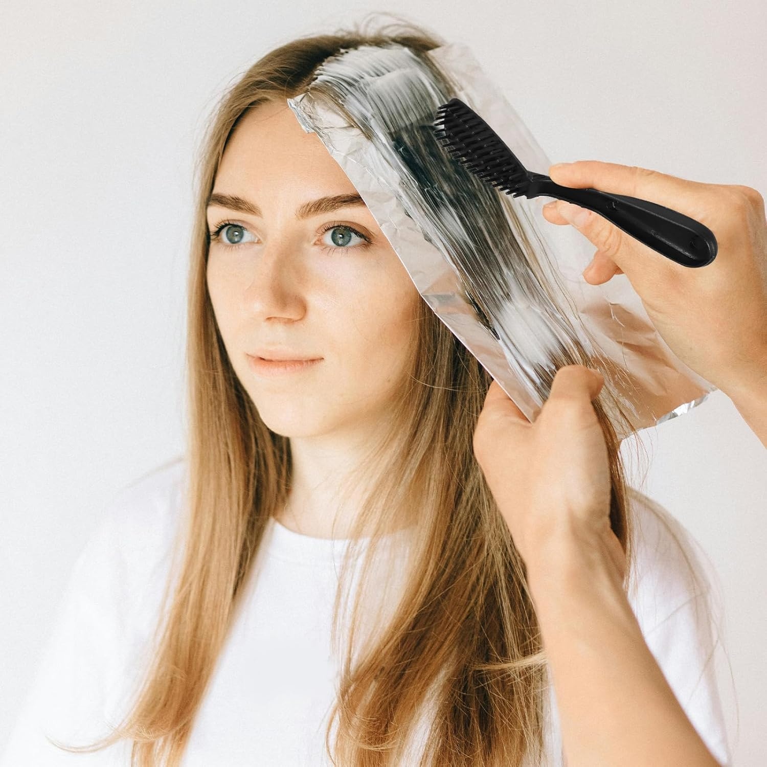 image:imageBeaupretty 6 Pieces Hair Coloring Combs Hair Coloring Brush Color Comb Dying for Balayage Brush Dye Applicator Dye Comb