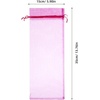 image:image10pcs Sheer Wine Bag Mesh Organza Wine Bottle Cover Dresses Wrap Christmas Bags with Drawstring Dark RedRosy