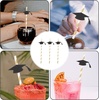 image:image12pcs Graduation Theme Bendable Drinking Straws Flexible Decorative Straws Graduation Party Supplies Disposable Celebrations