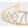 image:image1pc Alloy Crown Rhinestone Crown Birthday Number