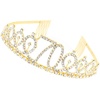 image:image1pc Alloy Crown Rhinestone Crown Birthday Number