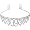 image:image1pc Number Crown Birthday Crown Alloy Rhinestone