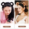 image:image2 Pack Brown Bear EarsBear Ears Headband Cute Headband Cartoon Animal Cosplay Dress up for Halloween Christmas CosplayBrownBlack