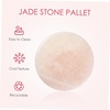 image:image2 Pieces Grafted Eyelash Jade Stones Eyelash Extension Pallet Holder Round Pallet Pad Resin Nail Art Plate Palette Makeup Palette Pink2 pcs