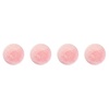 image:image2 Pieces Grafted Eyelash Jade Stones Eyelash Extension Pallet Holder Round Pallet Pad Resin Nail Art Plate Palette Makeup Palette Pink4 pcs