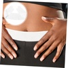 image:image20Sheets Disposable Abdominal Sweat Liners for Moisture Absorbing Pads for Sensitive Skin Convenient Travel Use Tummy Liners for Sweat Protection