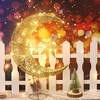 image:image20cm Wrought Christmas Tree Topper Glittering Star Moon Treetop Decoracin Party Supplies GoldenGolden