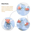 image:image2Pcs Bunny Hair Clips Plush Ball Hair Barrettes Tassel Easter Chinese Hair Accessories for Women Girls