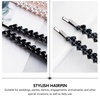 image:image3 sets Rhinestone Hairpins Elegant Bobby Hair Accessories Women Girls Bridal Wedding Party6x07cm 12pcs