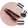 image:image3 sets Rhinestone Hairpins Elegant Bobby Hair Accessories Women Girls Bridal Wedding Party6x07cm 8pcs