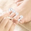 image:image32pcs Nail Polish Toe Stretcher Toe Separators Silicone Nail Art Finger Separators Toe Stretcher Manicure Pedicure Tools For Toes Finger Relaxing Cartoon Toe Separator Holding Finger SeparatorsColor 3
