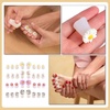 image:image32pcs Nail Polish Toe Stretcher Toe Separators Silicone Nail Art Finger Separators Toe Stretcher Manicure Pedicure Tools For Toes Finger Relaxing Cartoon Toe Separator Holding Finger SeparatorsColor