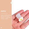 image:image32pcs Nail Polish Toe Stretcher Toe Separators Silicone Nail Art Finger Separators Toe Stretcher Manicure Pedicure Tools For Toes Finger Relaxing Cartoon Toe Separator Holding Finger SeparatorsColor 1
