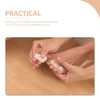 image:image32pcs Nail Polish Toe Stretcher Toe Separators Silicone Nail Art Finger Separators Toe Stretcher Manicure Pedicure Tools For Toes Finger Relaxing Cartoon Toe Separator Holding Finger SeparatorsColor 1