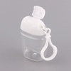 image:image36 Pcs Flip Cap Bottle with Hook Refillable Travel Bottles Multifunction Empty Bottles Empty Hand Bottles Practical Small Bottles Leakproof Travel Bottles Keychain Hand DispenserTransparentx4pcs