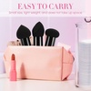 image:image3Pcs Makeup Sponge Beauty Foundation Blending Sponge Makeup Sponge Wedge Foundation Sponges with Handle Cosmetic Professional Beauty Sponge PinkBlack