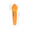 image:image3Pcs Makeup Sponge Beauty Foundation Blending Sponge Makeup Sponge Wedge Foundation Sponges with Handle Cosmetic Professional Beauty Sponge PinkOrange