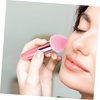 image:image3Pcs Makeup Sponge Beauty Foundation Blending Sponge Makeup Sponge Wedge Foundation Sponges with Handle Cosmetic Professional Beauty Sponge PinkPink