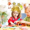 image:image4 Pieces 2024 HAPPPY NEW YEAR Headband New Year Hairbands Star Hair Hoop Headdress Christmas Hairbands New Year Eve Party Supplies