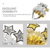 image:image4 Pieces 2024 HAPPPY NEW YEAR Headband New Year Hairbands Star Hair Hoop Headdress Christmas Hairbands New Year Eve Party Supplies
