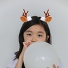 image:image4 Pieces Christmas Headbands Christmas Reindeer Headband Antler Horn Headwear Reindeer Antler Headband for Women Girls Party Holiday