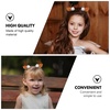 image:image4 Pieces Christmas Headbands Christmas Reindeer Headband Antler Horn Headwear Reindeer Antler Headband for Women Girls Party Holiday