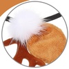 image:image4 Pieces Christmas Headbands Christmas Reindeer Headband Antler Horn Headwear Reindeer Antler Headband for Women Girls Party Holiday