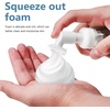 image:image4Pack 2 Oz Foaming Bottle Refillable Travel Size Foam Pump Bottles for Lotion Soap Shampoo Body Wash Transparent Portable Dispenser for Bathroom Kitchen Travel