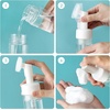 image:image4pcs Foaming Soap Dispenser Small Facial Foaming Bottle Mini Mousse Foaming Soap Pump Container