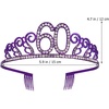 image:image60th Birthday Tiara Number Crown Happy Birthday Party Headwear 60th Birthday Party Supplies