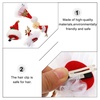 image:image8 Pieces Christmas Hair Clips  Christmas Hat Hairpins Reindeer Hair Clips Snowflake Barrettes for Girls