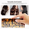 image:imageAntiStatic Hair Comb Acetate Wide Tooth Detangling Comb for Wet Hair Pocket for Women and Men No Handle Styling for Home and Travel