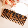 image:imageAntiStatic Hair Comb Acetate Wide Tooth Detangling Comb for Wet Hair Pocket for Women and Men No Handle Styling for Home and Travel
