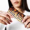 image:imageAntiStatic Hair Comb Acetate Wide Tooth Detangling Comb for Wet Hair Pocket for Women and Men No Handle Styling for Home and Travel