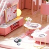 image:imageBeaupretty 1 Set Mini Record Player Simulation Cd Player amp Vinyl Records Model  Miniature Dollhouse Furniture Adornment for Setup