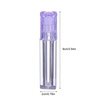 image:imageBeaupretty 10Pack Lip Oil Roller Bottles 354 Inch Refillable Rollon Containers for Essential Oils Lip Gloss TravelFriendly Mini BottlesPurple