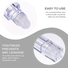 image:imageBeaupretty 10Pack Lip Oil Roller Bottles 354 Inch Refillable Rollon Containers for Essential Oils Lip Gloss TravelFriendly Mini BottlesTransparent Color