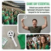 image:imageBeaupretty 10Pcs Football Hand Clappers 2026 Soccer Noise Makers Loud Cheering Accessory for Sports Events School Carnivals amp Stadium Fans
