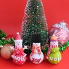image:imageBeaupretty 10Pcs Mini Black Plastic Top Hats Christmas Party Snowman Miniature Hats for Dollhouse Crafts Holiday Decorations