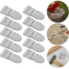 image:imageBeaupretty 10Pcs Steel Hammer Handle Wedges Metal Axe Handle Reinforcement Kit Durable Hatchet amp Felling Wedge Set for Camping amp Woodworking Tools