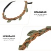 image:imageBeaupretty 10pcs DIY Flower Headpieces Leaf Wreath Rattan Crown Halo Wreath Headband for Girls Women10 Count Pack of 1