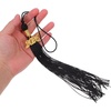 image:imageBeaupretty 10pcs Graduation Cap Tassel Charms 2026 Graduate Hat Tassels High School College Ceremony Souvenir Accessories Decorations BlackBlack