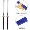 image:imageBeaupretty 10pcs Graduation Cap Tassel Charms 2026 Graduate Hat Tassels High School College Ceremony Souvenir Accessories Decorations BlackBlue