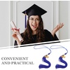 image:imageBeaupretty 10pcs Graduation Cap Tassel Charms 2026 Graduate Hat Tassels High School College Ceremony Souvenir Accessories Decorations BlackBlue
