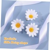 image:imageBeaupretty 10pcs Little Daisy Barrettes Flower Wedding Hair Pins Bridal SunFlower Alligator Hair Clips for Girls White