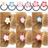 image:imageBeaupretty 12 Pieces Plumeria Hair Ties Plumeria Hair Ropes Hawaiian Flower Hair Ties Elastic Hair Bands for Women and Girls