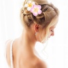 image:imageBeaupretty 12 Pieces Plumeria Hair Ties Plumeria Hair Ropes Hawaiian Flower Hair Ties Elastic Hair Bands for Women and Girls