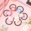 image:imageBeaupretty 12 Pieces Plumeria Hair Ties Plumeria Hair Ropes Hawaiian Flower Hair Ties Elastic Hair Bands for Women and Girls